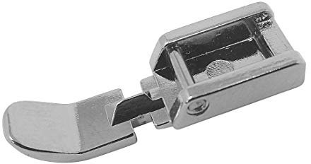 ZickZackNaehmaschine Schmaler Reißverschlussfuß Nähfuß für Carina, Lidl, Aldi, FIF, TCM, AEG, Privileg, Janome, Veritas, Toyota, Quasatron, Amysa, Singer und W 6 Nähmaschine