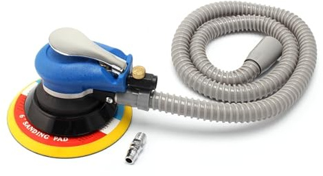 Levigatrice orbitale pneumatica da 5 pollici, lucidatrice ad aria compressa 125 mm/150 mm ,Altamente efficiente