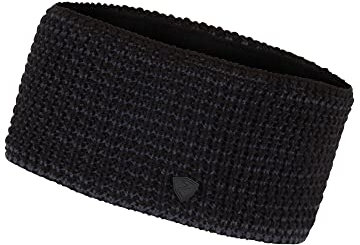 Ziener Damen ILSE Stirnband | warm gestrickt, black.ombre, Usex