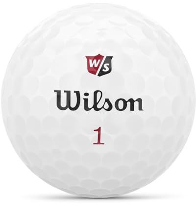 Wilson Staff Duo Soft Golfball - Individuell bedruckbar mit Text, Logo oder Foto