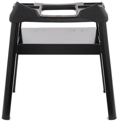 Weber Q Compact Stand | Leichter tragbarer Grillständer für Weber® Q-Serie mit integriertem Aufbewahrungsregal für Werkzeuge und Outdoor-Kochzubehör