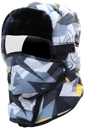 SRZYMJ Wintermütze Herren Damen Gelb Reflektierende Beanie, Flex Beanie 2.0, Reflektierende Beanie-Mütze, Winter-Strickmütze, Weiche, Warme Strickmütze, Elastische Beanie, für Nachtspaziergänge
