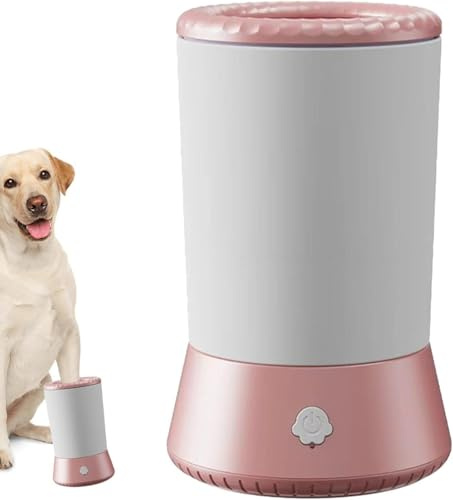 Pulitore automatico per zampe di cane, portatile USB ricaricabile rondella delle zampe del cane, lava zampe per cani,pulisci zampe cane taglia grande,pulitore automatico delle zampe 'animale domestico