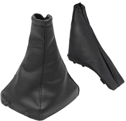 Rynplex Handbrems-Schalthebelmanschette, for Opel, for Vauxhall, Astra G 1998–2004 Coupe 2000–2004 Gamasche Gamasche Abdeckung Pu-Leder Schaltsack für manuelle Schaltung