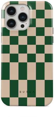 BURGA Handyhülle für iPhone 14 Pro – Unisex Hybrid-Schutzhülle mit stoßdämpfendem TPU & kratzfester Außenschale, erhöhter Displayrand, MagSafe-kompatibel, kabelloses Laden, stylisches Design