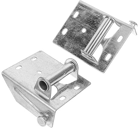 LALAFINA 1 par Soporte para Puerta de Garaje de Sección Inferior Compatible con Modelos Residenciales Instalación Accesorio Durable para Puerta Seccionable