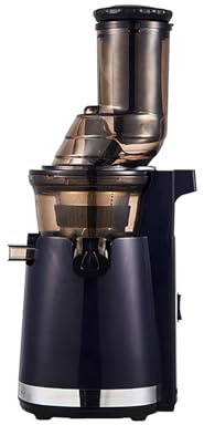 Cold Press Juicer, Ultra-Quiet Masticating Juicer with Automatic Pulp Separation, Wide Feed Chute for Whole Fruits, Slow Juicer for Home Use, Juice Extractor