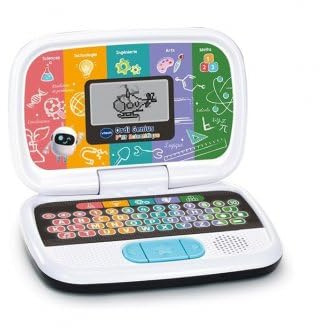 Ordinateur Genius Scientifique Kid Enfant 3-7 Ans - Sciences et Jeux educatifs, activites stem - ecran LCD - Set Jouet et Carte
