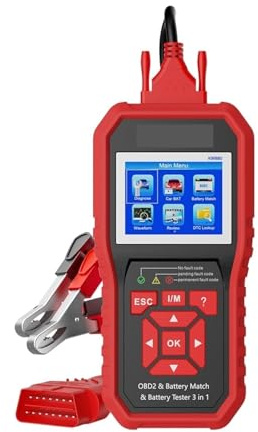 probador de batería, Probador de batería automóvil KW880, analizador automóviles, herramienta diagnóstico, escáner for
