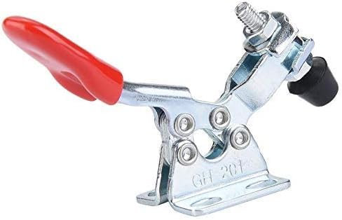 5 stücke Toggle Clamp Eisen, Zangen und Spannwerkzeuge Schnellspanner Schnelle Feste Verzinkter Vertikaler Typ Handhaltekapazität Toggle Clamp(GH-201)