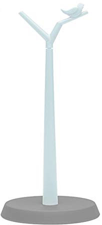 Porte-rouleau de cuisine en papier essuie-tout Motif oiseau et arbre bleu