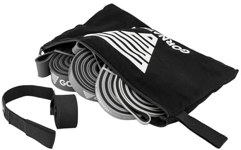 GORNATION Fitnessbänder, Widerstandsbänder für Fitness, Calisthenics, Krafttraining & Home Gym, Resistance Bands, Klimmzughilfe, Pull Up Bands, Klimmzugband Einzeln/Sets (inkl. Türanker)