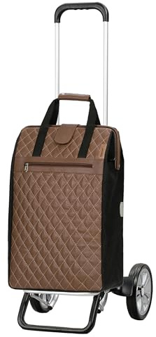 ANDERSEN Einkaufstrolley - Alu Star Shopper Inra braun