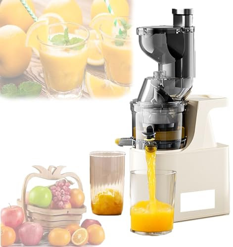 Centrifugaljuicer,Juicepressmaskin För Grönsaker Och Frukt,2,76 Tums Mattråg,Hel Frukt Utan Skärning,97% Ren Juice,300W Juicepress Med Långsam Masticering,Lätt Att Rengöra
