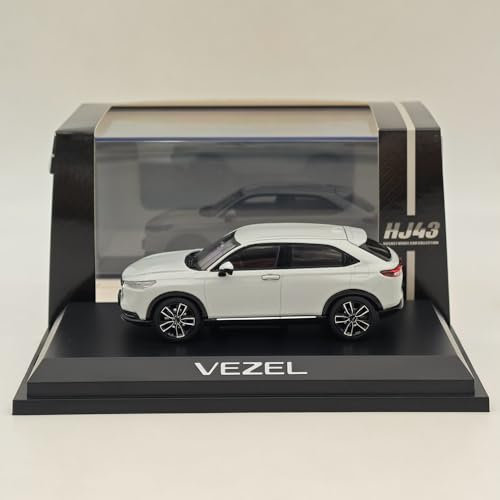 Hobby Giappone 1:43 VEZEL Premium Sunlight White (P) HJ433002SW Diecast Model Car Limited Collection Auto Giocattoli Regalo