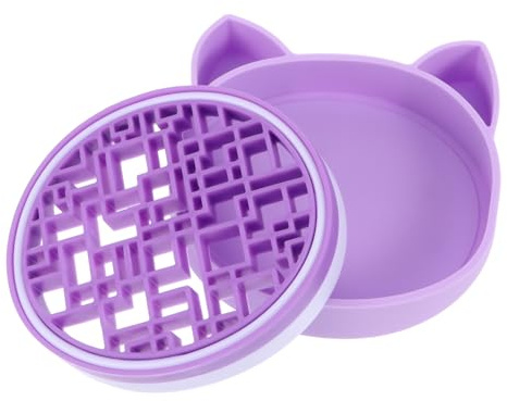 TOPBATHY Tapis Nettoyage Pinceaux Maquillage Forme Chat Nettoyeur Brosse et Support Séchage Portable pour Femmes et Filles