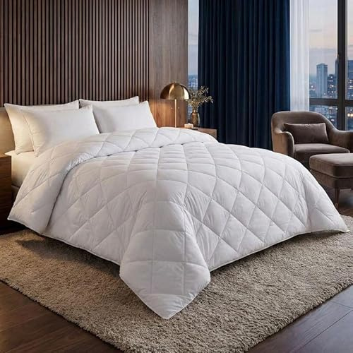 MAXIME MAISON - Piumino Singolo 4 Stagioni 150x200 Composto da 2 Piumini 100gr/mq e 220gr/mq, Set Letto Leggero da 100gr, per la Mezza Stagione da 220gr, e Invernale Combinandoli da 320gr