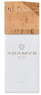 Adamus Organic Dry Gin 70cl | Premium-Gin mit 8 Bio-Botanicals & Baga-Traube – hergestellt in Portugal