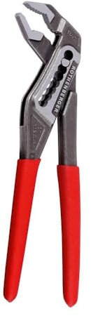 ROTHENBERGER 1000002697 ROGRIP M Chrome Vanadium Steel Water Pump Pliers with 1K Handles, 7 Inch Length