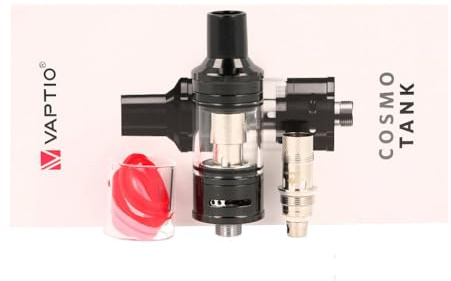Vaptio Cosmo Atomizador con 2.0ml de capacidad 0.7ohm / 1.6ohm Resistencia Sin líquido E Sin nicotina