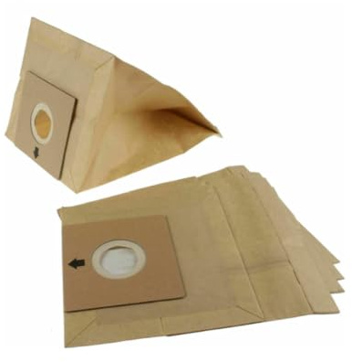 5-Pack Strong Paper Dust Bags Compatible with Bush VCB35B15C1J7W-70, Vytronix RBC02, BC-402, BC-501 & Argos Value VC-401/VC-402 Vacuum Cleaners