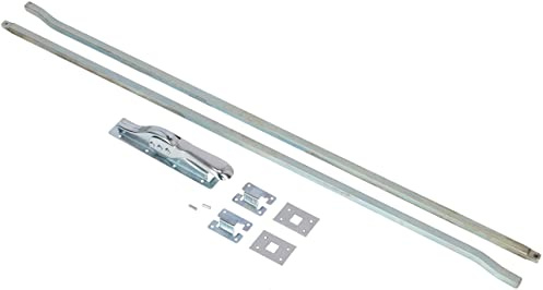 KOTARBAU® Serrure de Porte de Garage galvanisée Blanche pour Portes battantes 215 cm