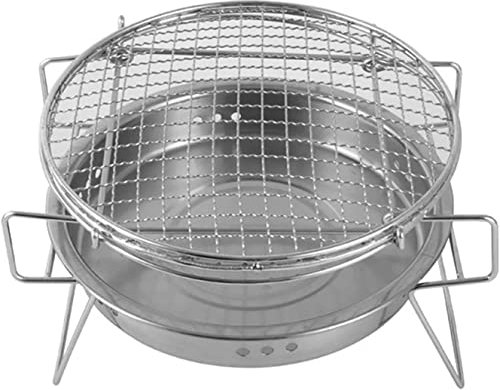 Gas grill Portable Stainless Steel BBQ Grill Folding BBQ Grill Outdoor Family BBQ Grill Non-Stick Barbecue Grill For Home Park Use