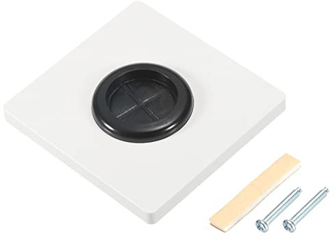 sourcing map Pannello da parete per decorazione PC con passacavo in gomma da 1,2 pollici per cavi a bassa tensione