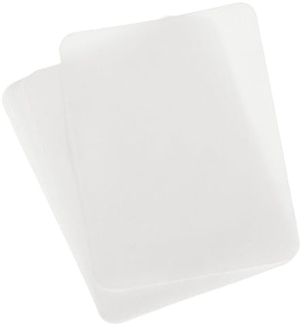 QUARKZMAN 10 Stück Aufbügelflicken für Kleidung Stoff Reparatur, Flicken zum Aufbügeln 125mm x 95mm für Kleidung, Hosen, Taschen, Reparatur von Löchern und Dekoration (Weiß)