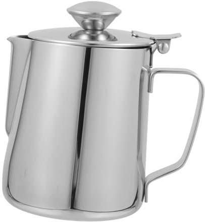 PRETYZOOM Milchbecher Mit Deckel Robuste Mokkatasse Für Aufbewahrung Praktisches Griffdesign Für Einfachen Transport Glatte Kanten Für Angenehmes Handgefühl