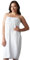Efforest Bademantel Damen Saunahandtuch Badeponcho - Morgenmantel Damen Leicht Saunakilt - Großes Badetuch Handtuchkleid mit Druckknöpfen - Sauna Frottee Tuch (Size: 36-44)