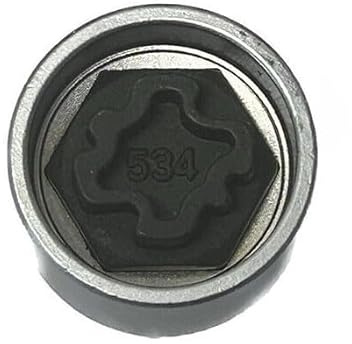 MARJS For Volkswagen VW 534 Q Replacement Security Master Anti Theft Locking Wheel Nut Key Bolt Remover Tool For VW 534 Q