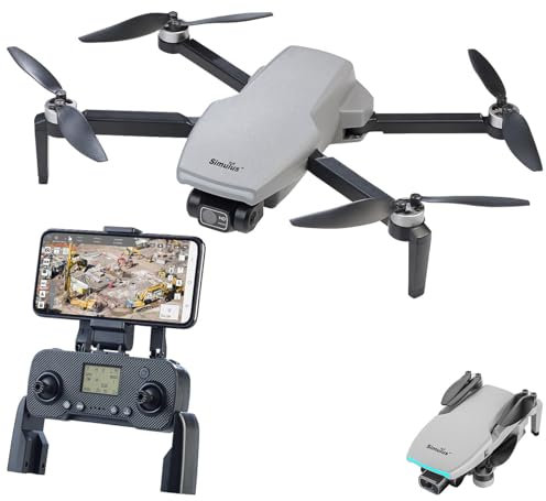 Simulus Drohne Brushless-Motor: Faltbare GPS-Drohne mit 4K-Cam, 2-Achsen-Gimbal, Versandrückläufer (Drohnen & Kameras 4K, Quadrokopter mit Kamera, RC)