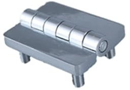 CL209-1 Bisagra con perno Bisagras de puerta industriales de alta resistencia Bisagra de tope Bisagra for muebles 1 pieza(Chrome-Zinc alloy)
