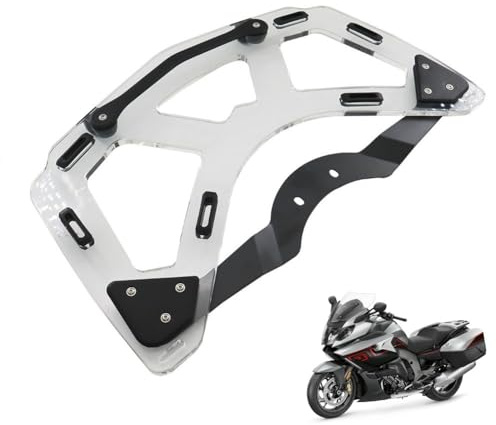 Motorcycle Rear Plate Rack Cargo Carrier Top Box Holder Support Bracket Luggage Carrier Rack Compatible with BMW K1600GT 2017-2025 K1600GTL 2011-2025