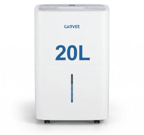 GarveeMore Leiser 20L/Tag Luftentfeuchter für bis zu 280m², Digitalanzeige