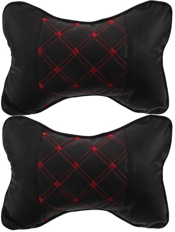 2 Piezas Almohada para Reposacabezas de Coche para Cabeza y Cuello