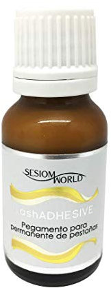 LashADHESIVE pegamento para permanente de pestañas 15ml. sesioMWorld®