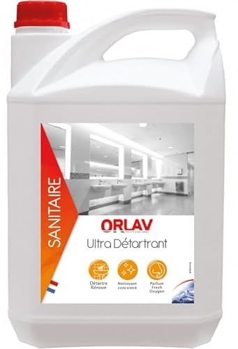 Produits et accessoires de nettoyage - Nettoyant WC - Produit WC - Détartrant Cuvette toilette - Ultra détartrant sanitaire concentré - Bidon 5L