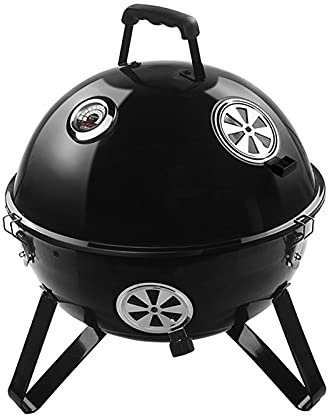 XXXXW Freistehende Grills Große Größe Rundgrill Home Kohlegrill Outdoor Dickes Kohlenstoff Grillablage Tragbarer Grill