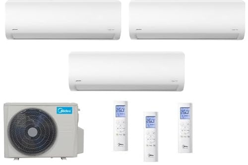Climatiseur Trial 9+12+12 MIDEA DC Inverter série Extreme Pro WI FI intégré avec M3OF-21HFN8-Q R-32 A++A+