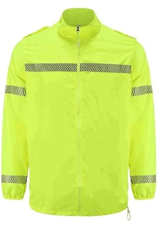 Roedax Warnweste Mode Reflektierende Sicherheitswesten Langarm Reflektierende Weste Atmungsaktivität Reflektierende Anzug Für Laufsport Sicherheitsweste Atmungsaktiv