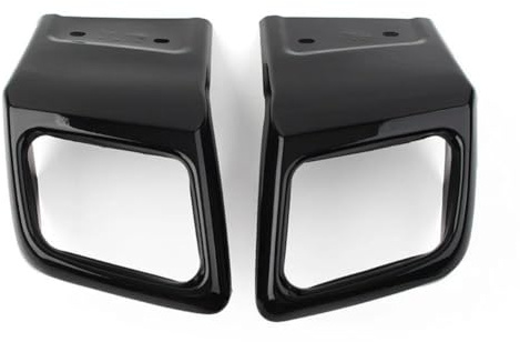 DNDEEZ Auto Styling Coda Silenziatore Tubo di Scarico Uscita Copertura Parti Trim, Per Land Rover Range Rover Evoque 2010-2018