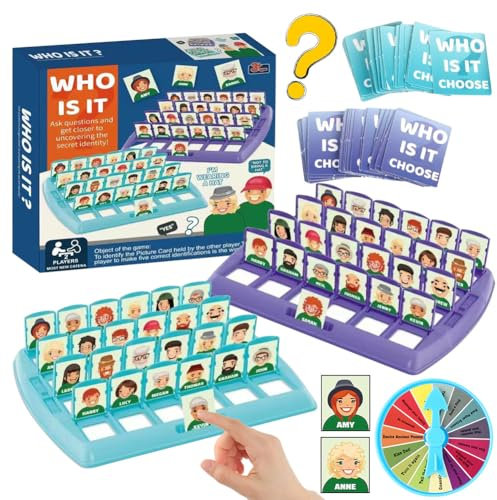 Indovina Chi Gioco Per Bambini, Chi È Divertente Indovinello Gioco Da Tavolo Indovina Chi Sono, Famiglia Indovinando Giochi, Giocattolo Per Bambini Festa Regalo