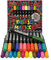 24 Rotuladores Textiles – Pintura Textil Permanente y Lavable, Rotulador Textil Permanente, Pintura para Tela para Ropa, Bolsas y Zapatos – Rotuladores para Tela para Niños y Adultos
