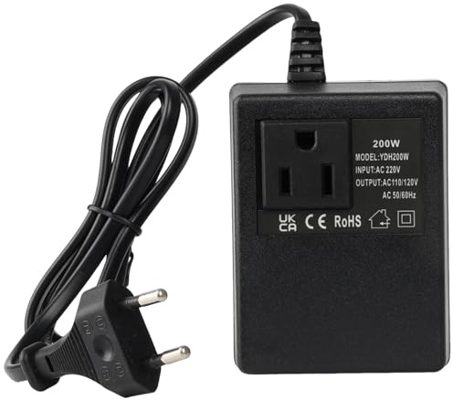 200W Transformateur de Puissance, Convertisseur de Tension