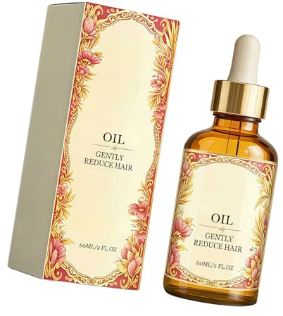 60ML Mild Hair Removal Oil Herbal Depilatory Oil for Women and Men with 3 Years Shelf Life Ideal for Travel Depilatory Product