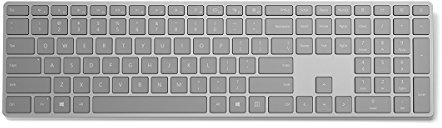 Microsoft Surface Wireless Bluetooth Grey English International Keyboard Layout