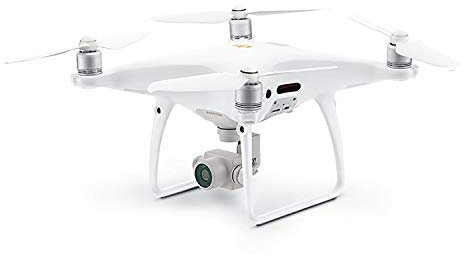 Set enthält: 1x DJI Drohne P4P 4 PRO V2.0 - EU Modell, Video 4K/60fps und Fotos mit Burst-Funktion je 14 Fps, Integrierte Fernbedienung - Weiß