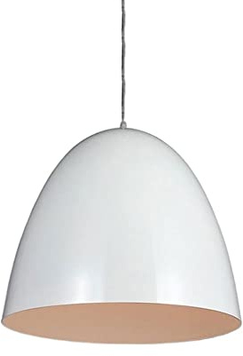 MTDYD Creative Arc Top Pendant Lamp, E27 Single Head Hanging Light, Half-Open Iron Chandelier, Ceiling Light, Lighting Fixture for Living Room and Bedroom Decoration